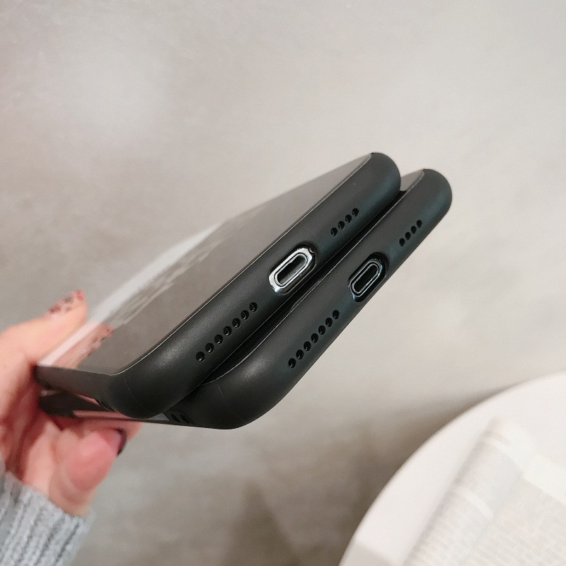 Ốp kính iphone lưng da báo fashion cho iphone 6 7 8 xr xs max 11 11 pro max - k190
