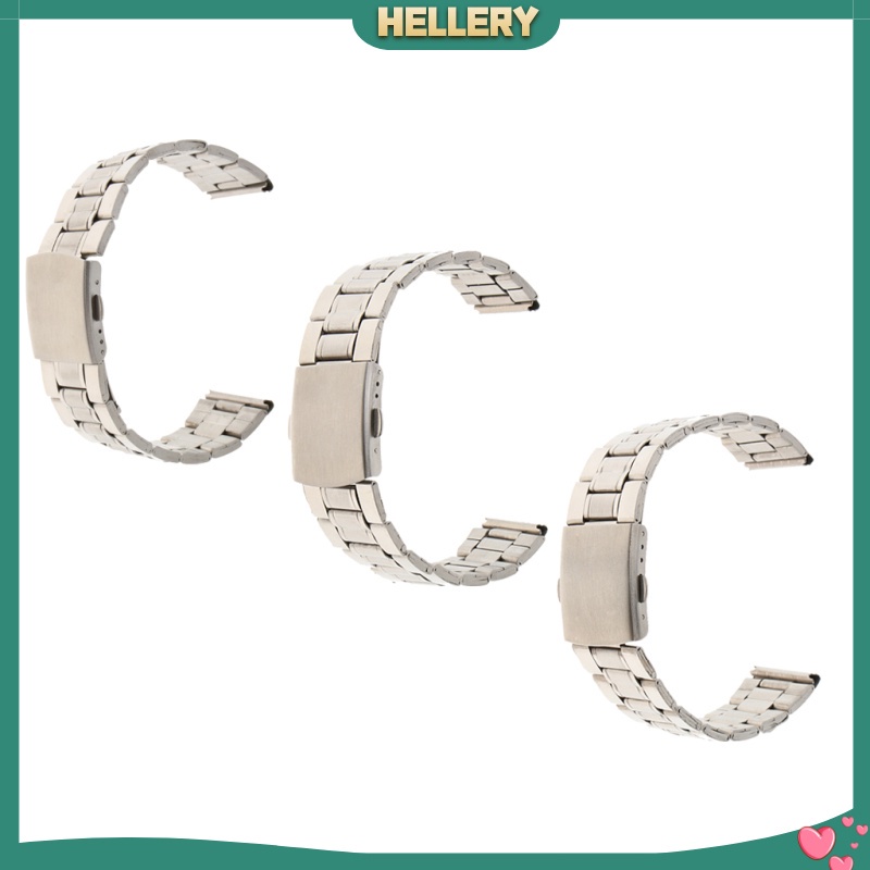 Dây Đồng Hồ Đeo Tay Bằng Thép Không Gỉ 18mm Cao Cấp Cho Nam