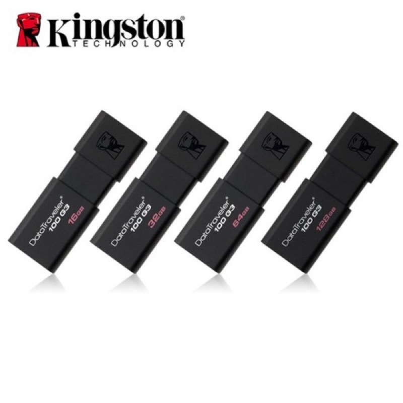 USB Kingston Data Traveler 100 G3 Dung lượng 4GB/8GB/16GB/32GB/64GB/128GB Chính Hãng