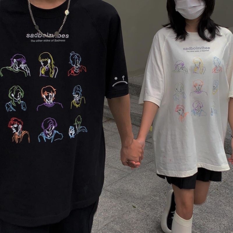 Áo Thun Tay Lỡ Sadboiz siêu hot 2022 -CAMNHUNG Áo Thun Nam Nữ Unisex Hot Hit
