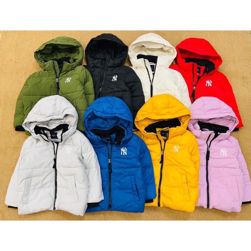 Áo phao MLB cho bé trai và bé gái