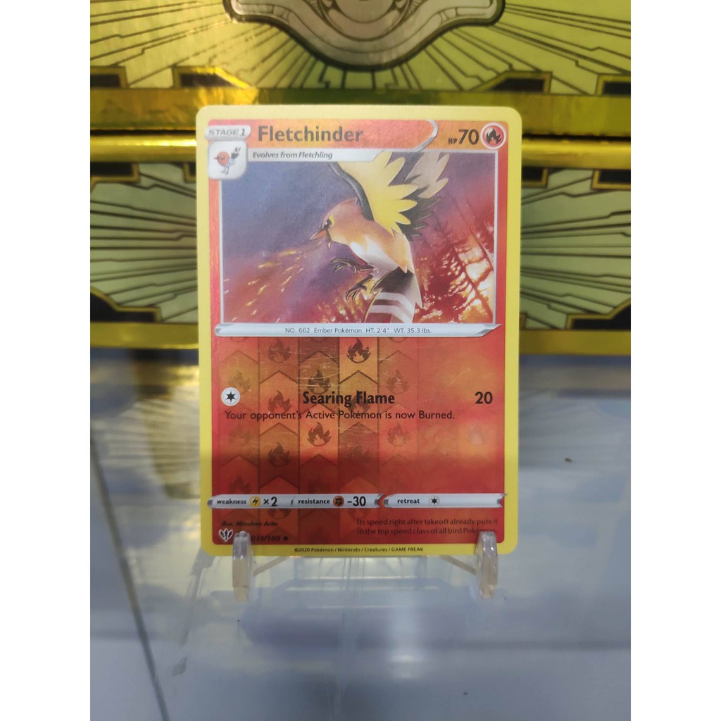 [ Dưa Hấu Yugioh ] Lá bài thẻ bài Pokemon Fletchinder