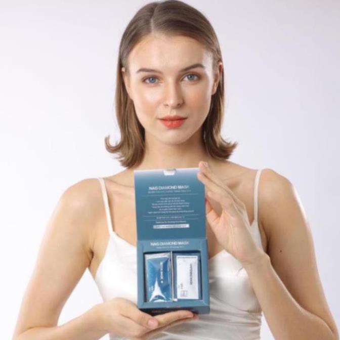 [MUA ĐỂ NHẬN QUÀ] Tặng 01 mũ bảo hiểm/nón bảo hiểm khi mua 02 hộp sản phẩm BỘ ĐÔI MẶT NẠ N.A.G DIAMOND MASK | Thế Giới Skin Care