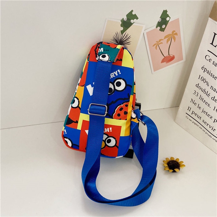 Túi Đeo Chéo Ngực Vải Nylon Cỡ Nhỏ Thiết Kế Dễ Thương Cho Bé