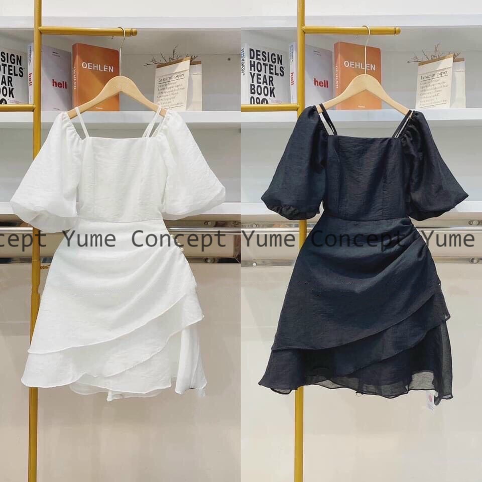 [Mã FATHANG5 giảm 10K đơn 50K]  Đầm tay phồng đính ngọc | BigBuy360 - bigbuy360.vn