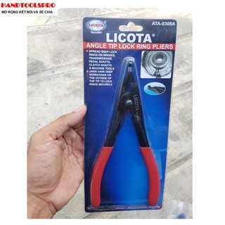 Kìm Mở Phe Xe Hơi Miệng Dẹp 8" (200mm) Licota ATA-0308A