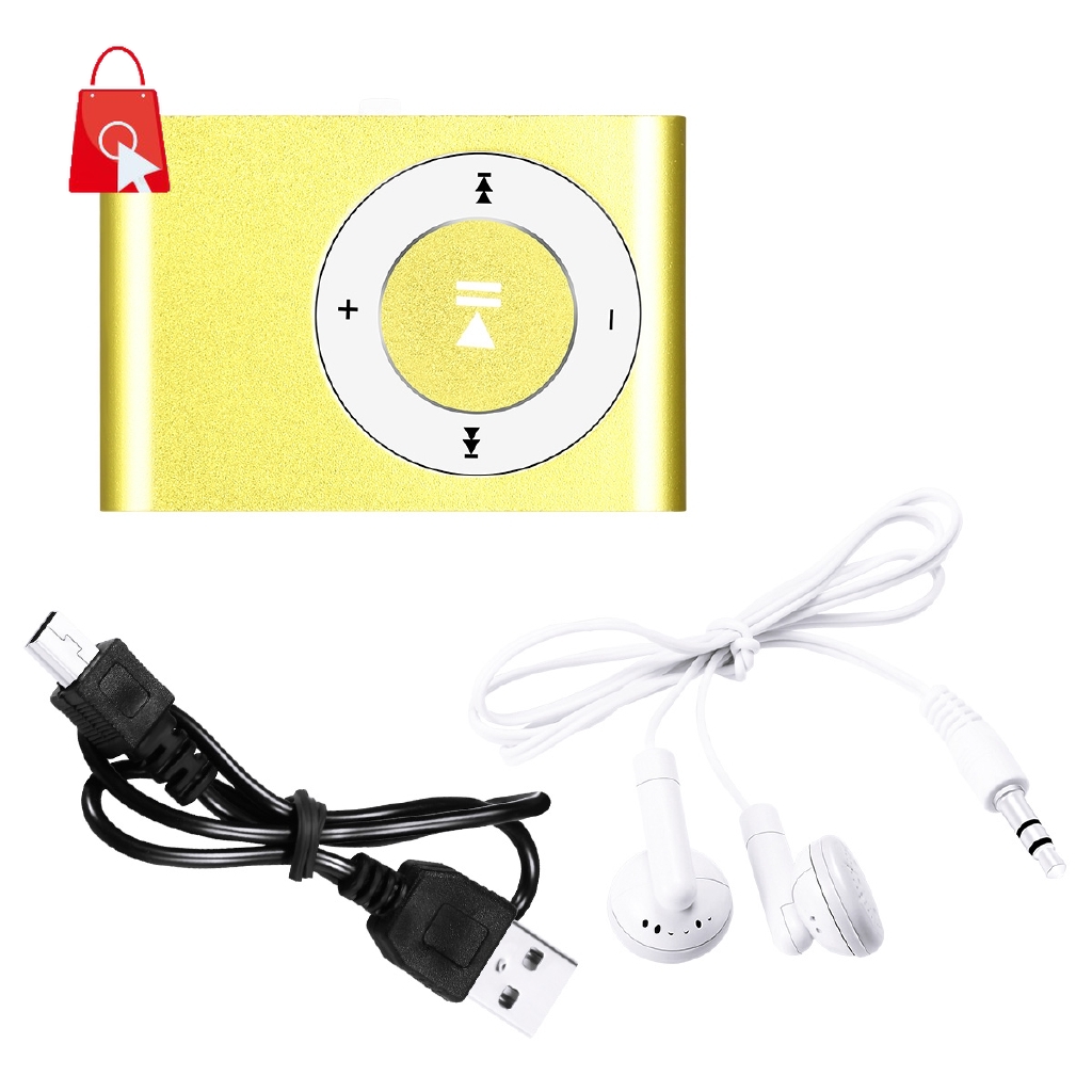 Máy nghe nhạc Mp3 màn hình dễ thương Jp1 kèm cáp tai nghe