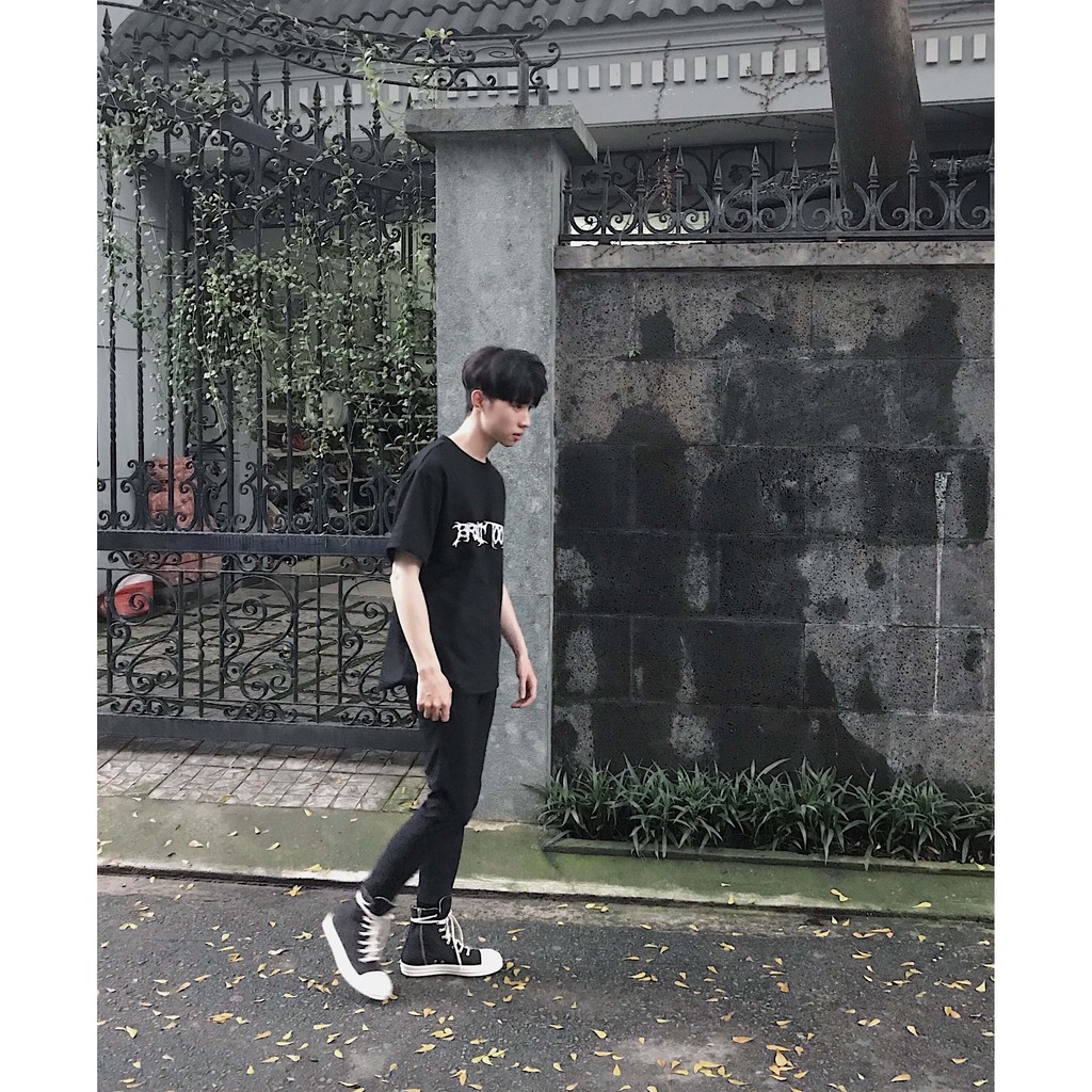 Áo Thun Unisex Tay Lỡ Form Rộng