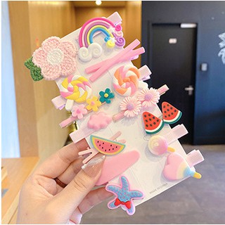 Set 14 cặp tóc cho bé gái