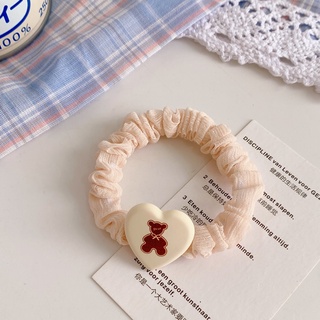 Dây cột tóc hình trái tim cute Đô Mi