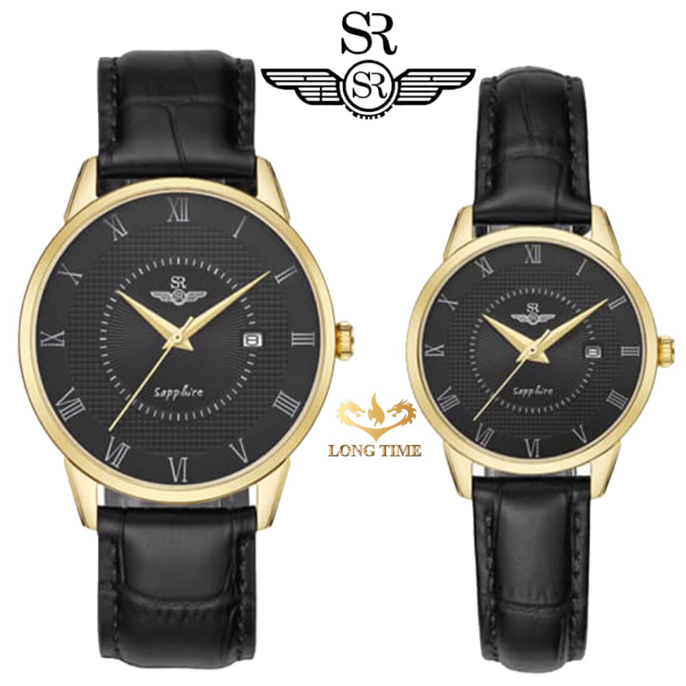 Đồng hồ Đôi SRWATCH nam SG1057.4601TE và nữ SL1057.4601TE Mặt kính Sapphire , chống trầy , chống nước
