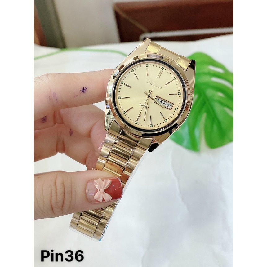Đồng hồ nam nữ OL6464 trung cấp lịch hiển thị ngày tháng Tibihome