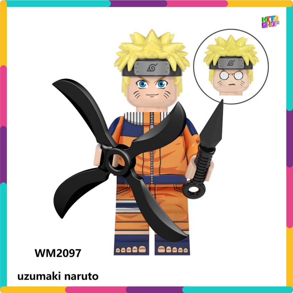 Đồ Chơi Xếp Hình Lego Minifigures Mô Hình Nhân Vật Hoạt Hình Naruto, Hokage WM6107 Mẫu Mới