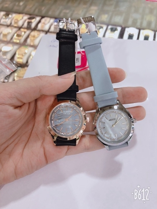 Đồng hồ DÂY DA KEZZI  MẶT KHẢM TRAI