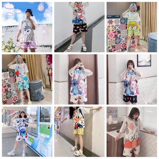 Quần áo cartoon UNISEX