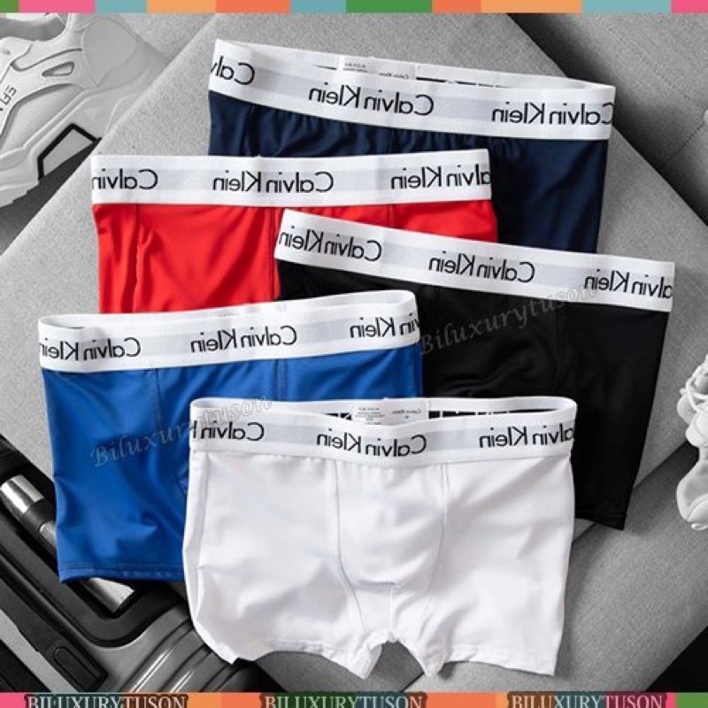 Combo 4 quần sịp đùi nam thun lạnh,thông hơi co dãn 4 chiều full size đến 88kg - U22a