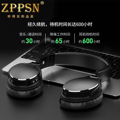 Tai nghe bluetooth kiểu đầu ZPPSN không dây ANC hoạt động giảm tiếng ồn thông minh cách âm chạy bộ