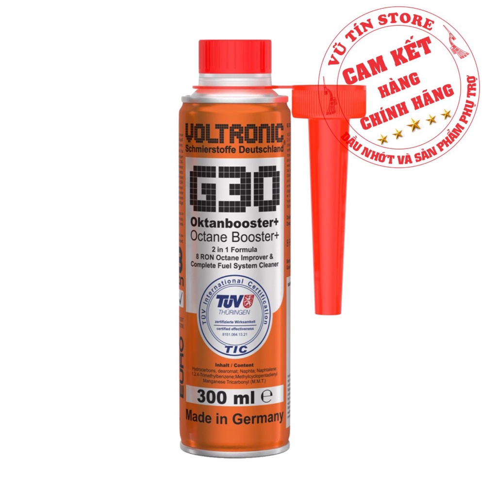 Phụ Gia Nhiên Liệu Voltronic G30 Octane Booster 300ml