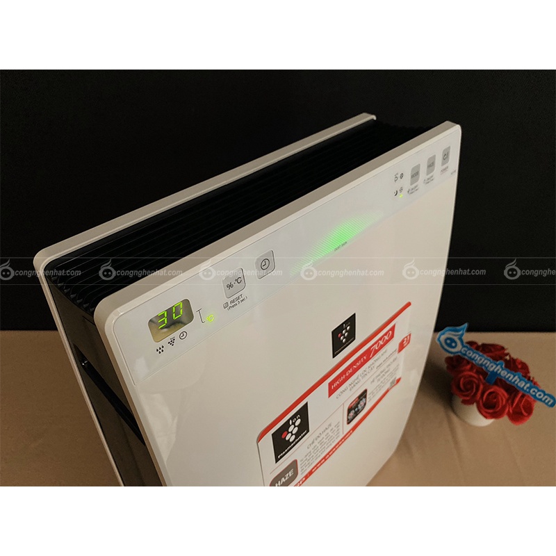 Máy lọc không khí Sharp KC-F30EV-W Có tạo ẩm - Lọc bụi mịn PM 2.5 - Hàng chính hãng - Mới 100% - Bảo hành 12 tháng