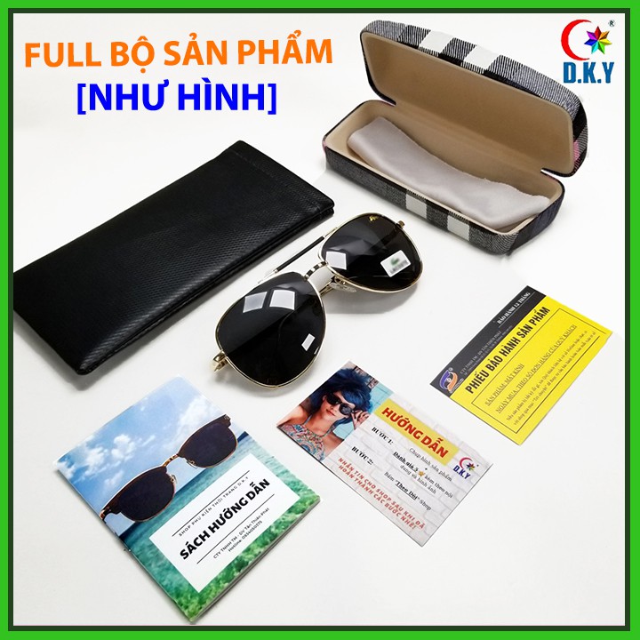 Mắt kính đen nam chống nắng đi đường chống bụi cao cấp, phụ kiện kính nam | BigBuy360 - bigbuy360.vn