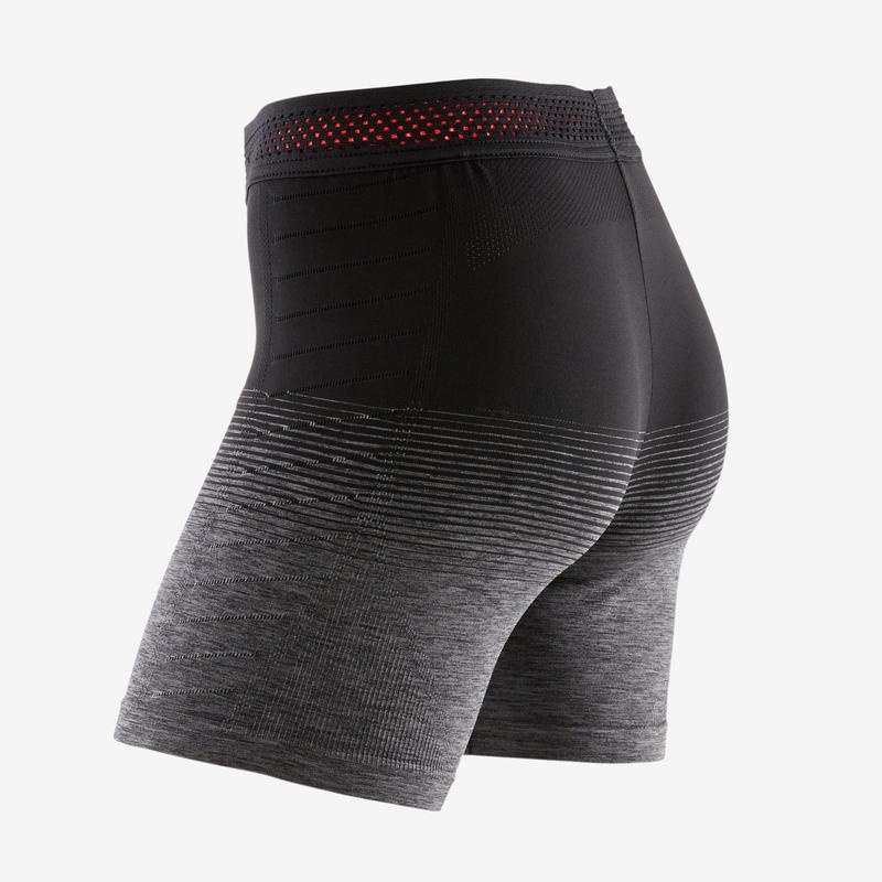 Quần short tập gym thoáng mát Decathlon DOMYOS S900 cho bé gái - Đen