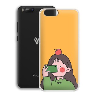 [FREESHIP ĐƠN 50K] Ốp lưng điện thoại Vsmart Bee - 01233 7899 GIRL01 - Silicone Dẻo