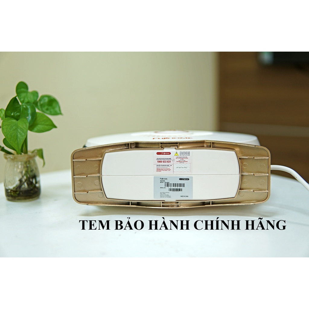 Quạt sưởi ấm Mini đối lưu Fujihome FH-001-Chính hãng bảo hành 1 năm