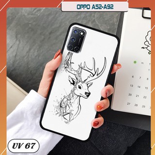 Ốp lưng điện thoại OPPO A52/ A92- lưng nhám viền dẻo