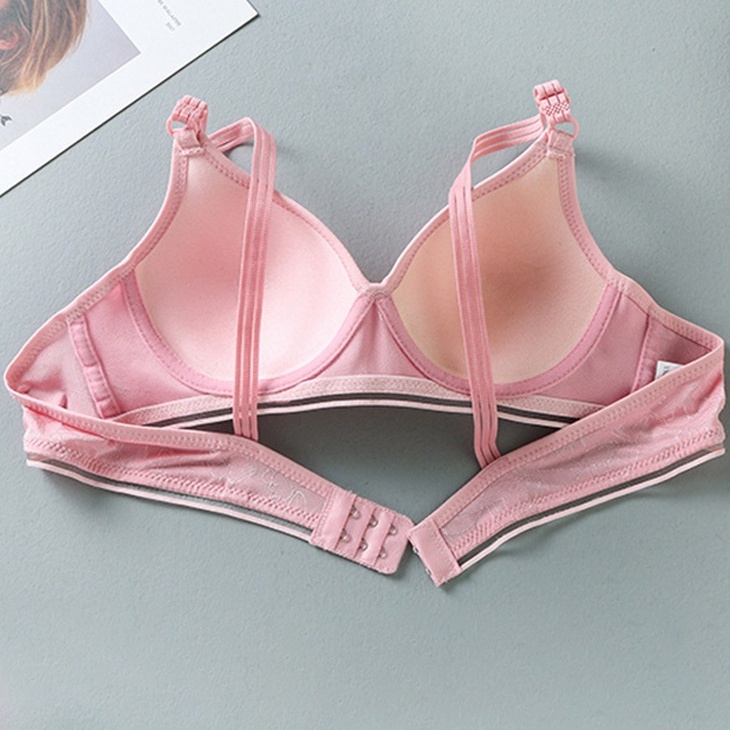 Áo ngực AOWEINISI mỏng phong cách Nhật Hàn thời trang mùa hè dành cho nữ trung niên