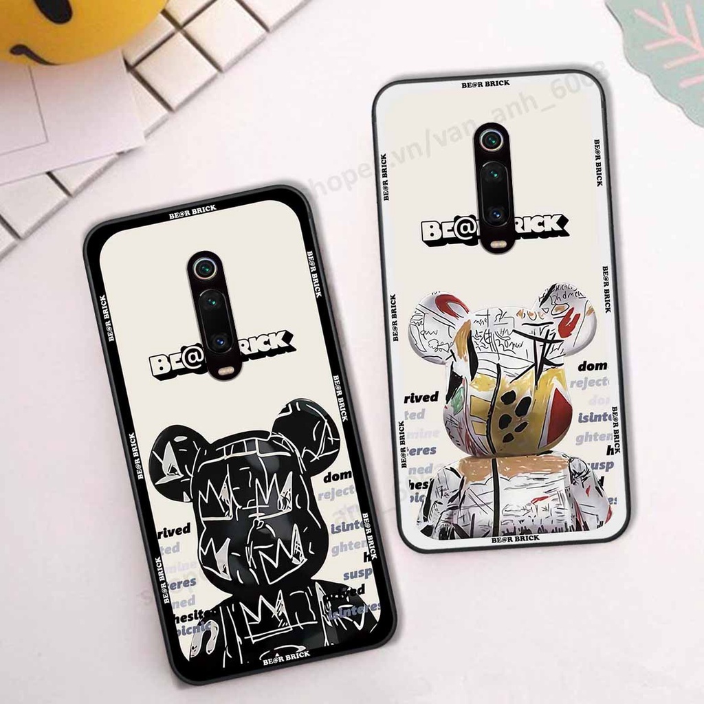 Ốp Xiaomi Redmi K20 be@r brick mars thời trang, ốp lưng điện thoại viền dẻo siêu chất
