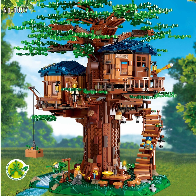 Đồ chơi lắp ráp kiểu lego Ngôi nhà trên cây 4 Mùa 33111 Four Seasons Tree House với 1013 chi tiết