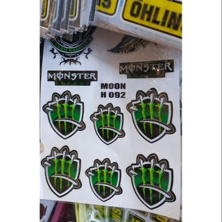Tem dán xe máy nổi monter 092 #scb