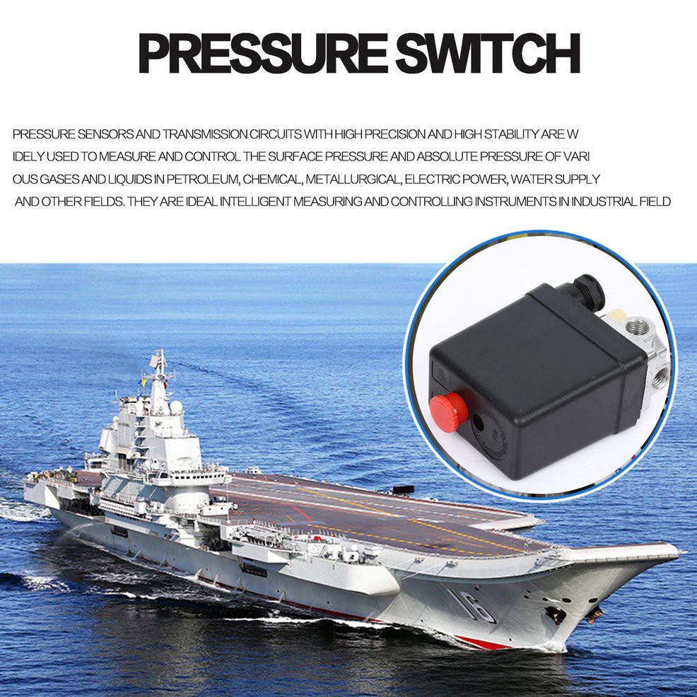 Van Điều Khiển Áp Suất Không Khí 90 Psi - 120 Psi | BigBuy360 - bigbuy360.vn