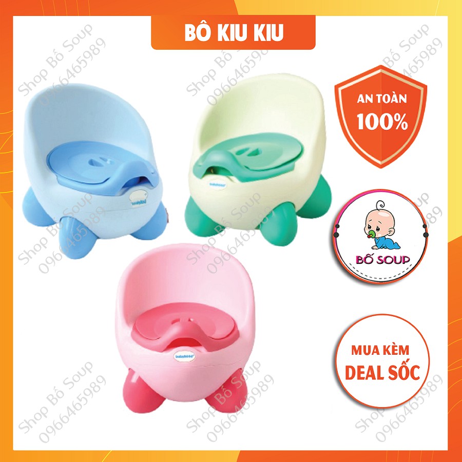 Bô cho bé đi vệ sinh chất liệu nhựa cao cấp Shop Bố Soup