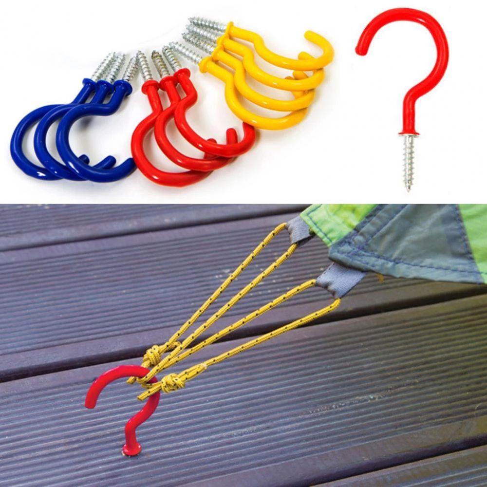 Set 10 / 10 Đinh Vít Cố Định Dây Thừng Cắm Trại Tiện Dụng