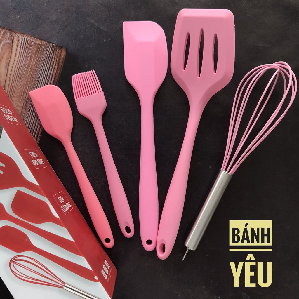 Bộ dụng cụ làm bánh 5 món - DC104