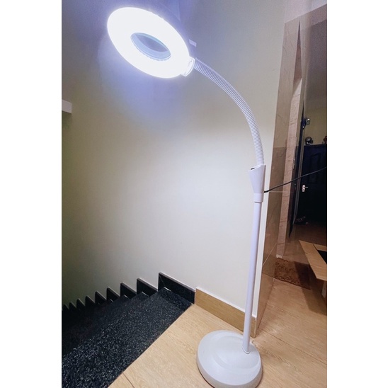 Đèn led spa, phun xăm, nối mi - Đèn led đế đặc 120 bóng có tăng giảm ánh sáng