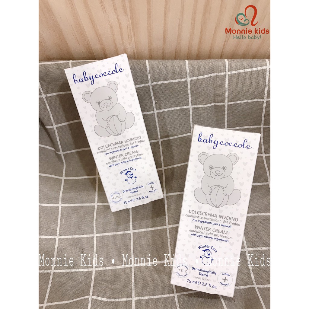 Kem giữ ấm từ sáp ong và vitamin Babycoccole 0M+