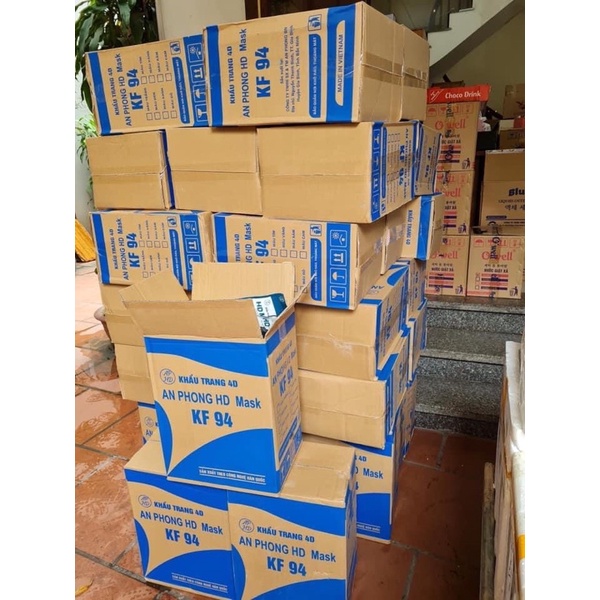 Set 10 chiếc Khẩu trang Kf94 người lớn