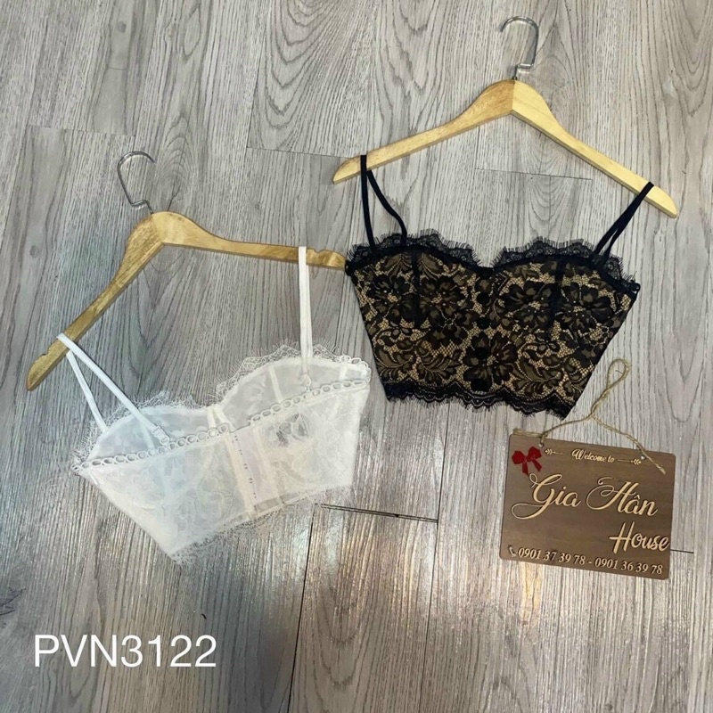 [shop bigsize nữ 50kg-90kg] Áo bra ren, áo lót trong có mút ngực mút gài