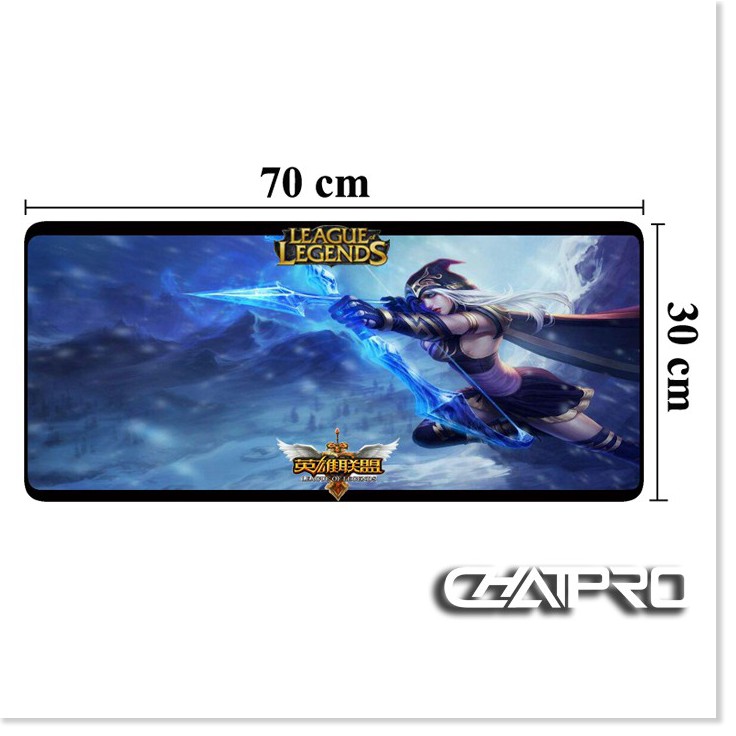 Miếng lót chuột lớn gaming Liên Minh Huyền Thoại 70x30cm