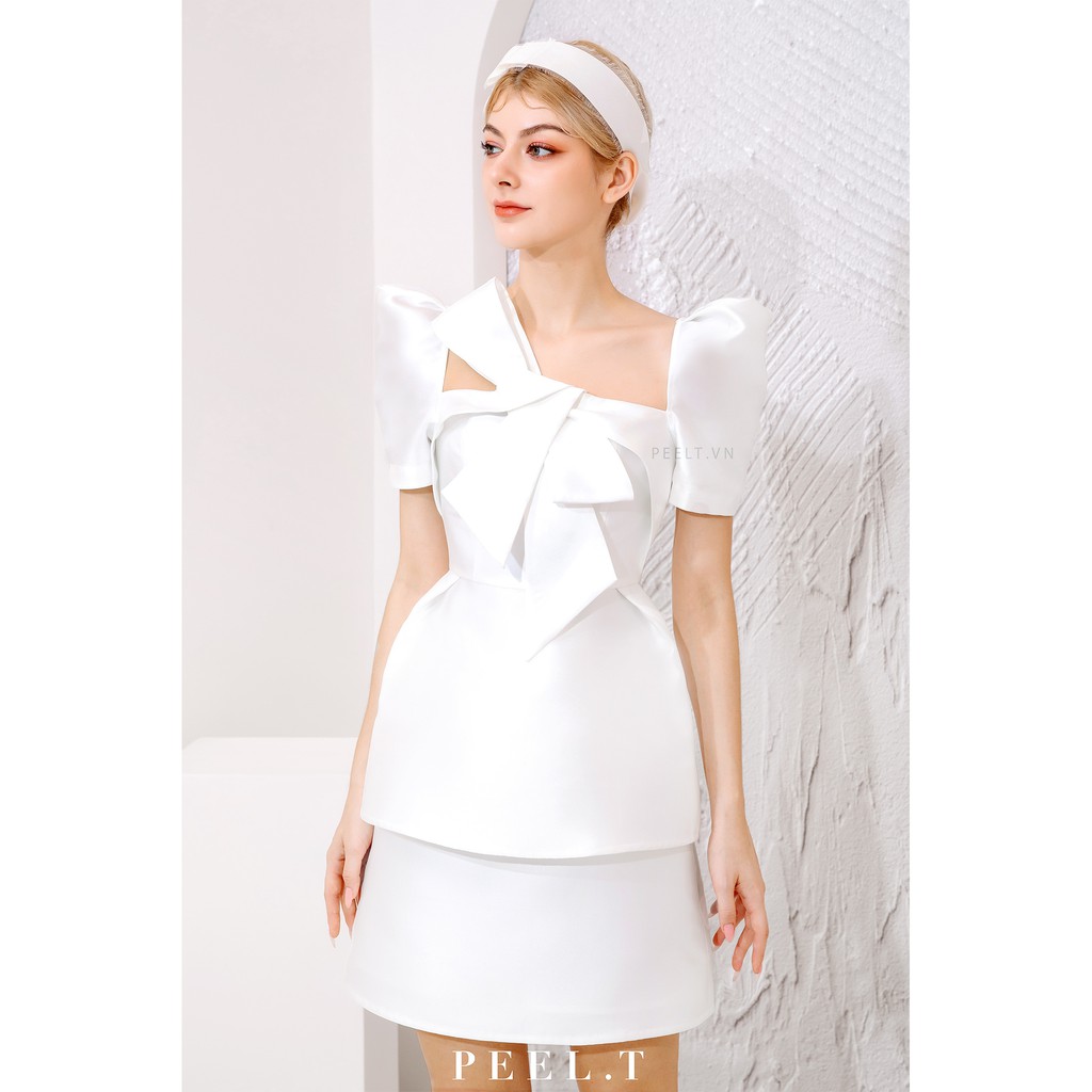 PEEL.T - Laura Set - Set nơ cổ vuông đi chơi, dự tiệc, công sở
