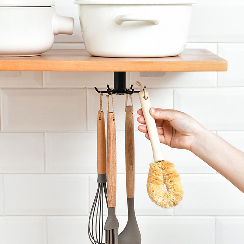 Giá Treo Đồ Dùng Nhà Bếp Có Thể Xoay Tiện Dụng