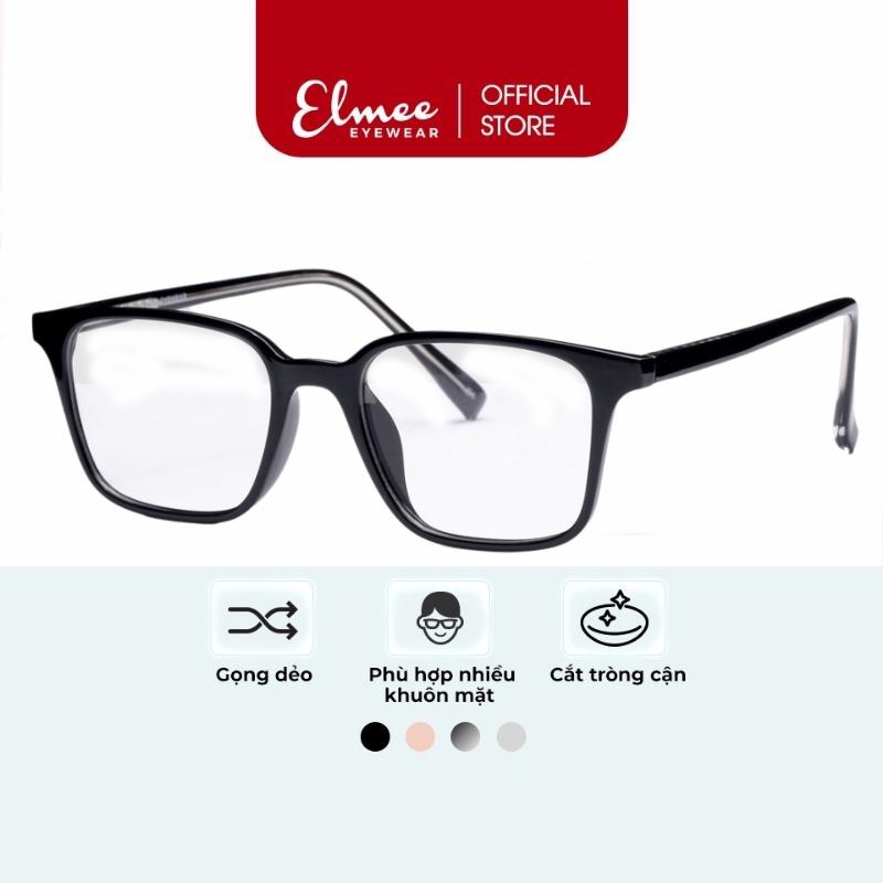 Gọng kính cận vuông ELMEE E17134 thời trang nam nữ trẻ trung