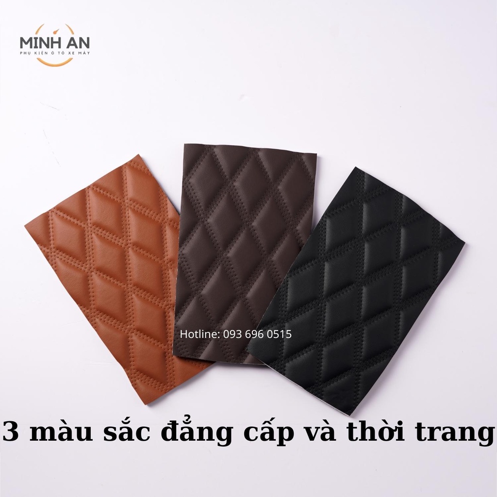 Lót Cốp Da Cách Nhiệt Chống Sốc Lót Cốp Xe Máy Yamaha Grande NVX V1 NVX V2 Có Túi Đựng Giấy Tờ Minh An
