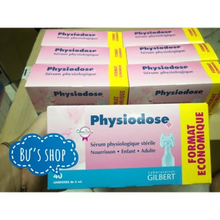 Muối hồng sinh lý Physiodose hộp 40 tép