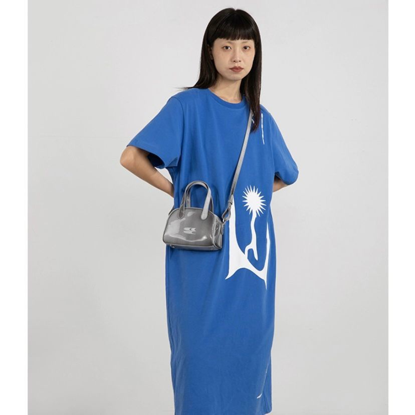 Túi Boston mini LOGO Tương Lai Retro