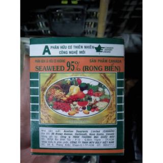 Hộp 10 gói phân bón hữu cơ rong biển Seaweed Canada 95%