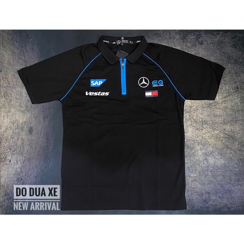 Áo thun đua xe Mercedes