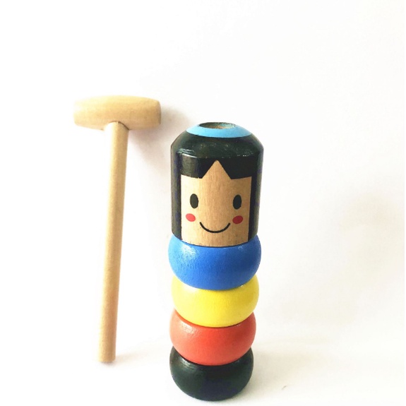Đồ chơi búp bê gỗ ma thuật Nhật Bản - 8781